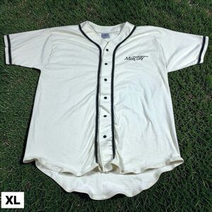Vintage Mercury Computer Systems Baseball‎ Jersey Mens XL Tech Software 90s USA